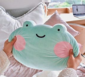 frog shaped pillow